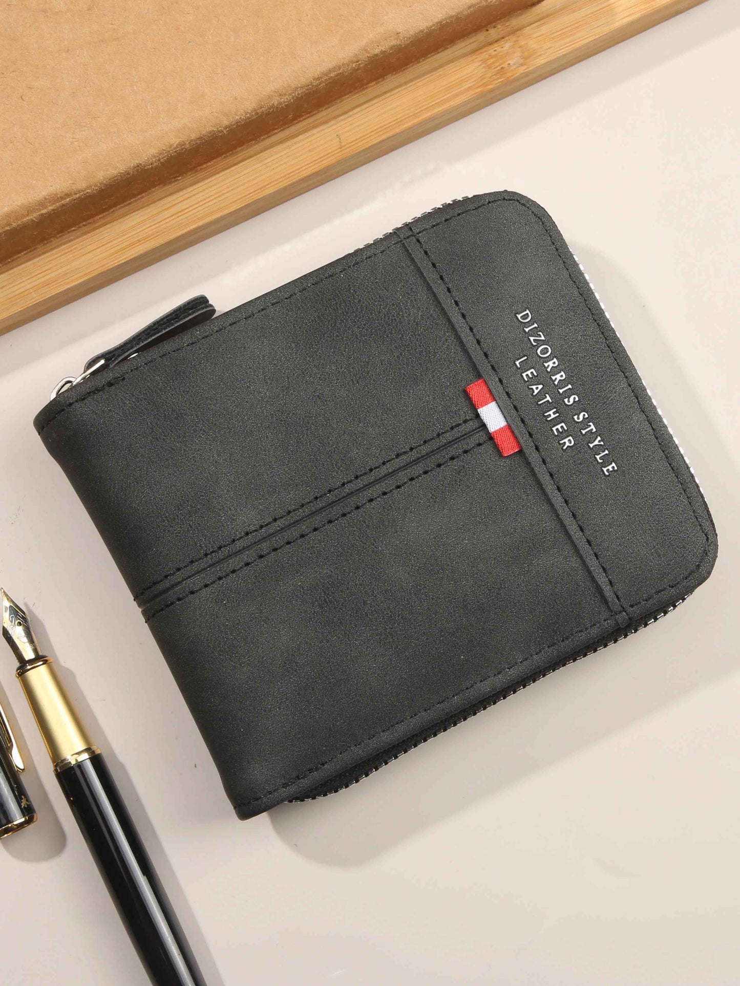 Lederbrieftasche