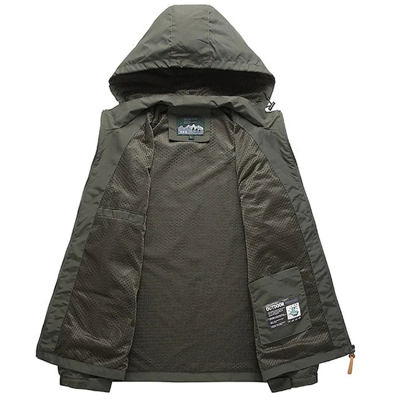 Veste Militaire 100% Imperméable Premium - Drymax