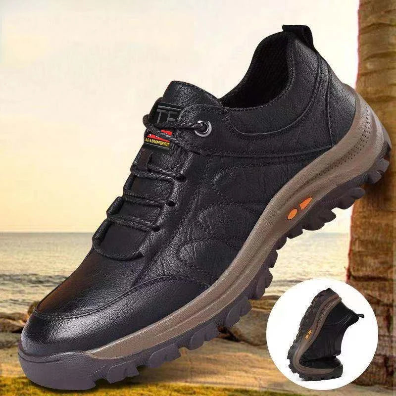 Orthopädischen Ledersneakers für Herren - Orto Pro