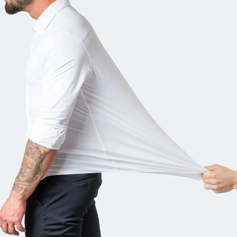 Spezialhemd Slim Anti-Knitter - Slim Fit