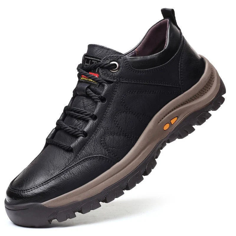 Orthopädischen Ledersneakers für Herren - Orto Pro