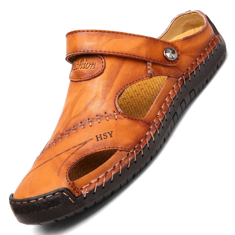 Orthopädische Ledersandale – SanPlus