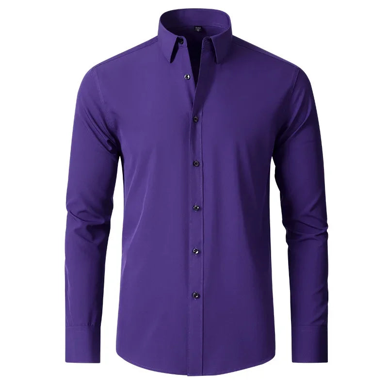 Spezialhemd Slim Anti-Knitter - Slim Fit