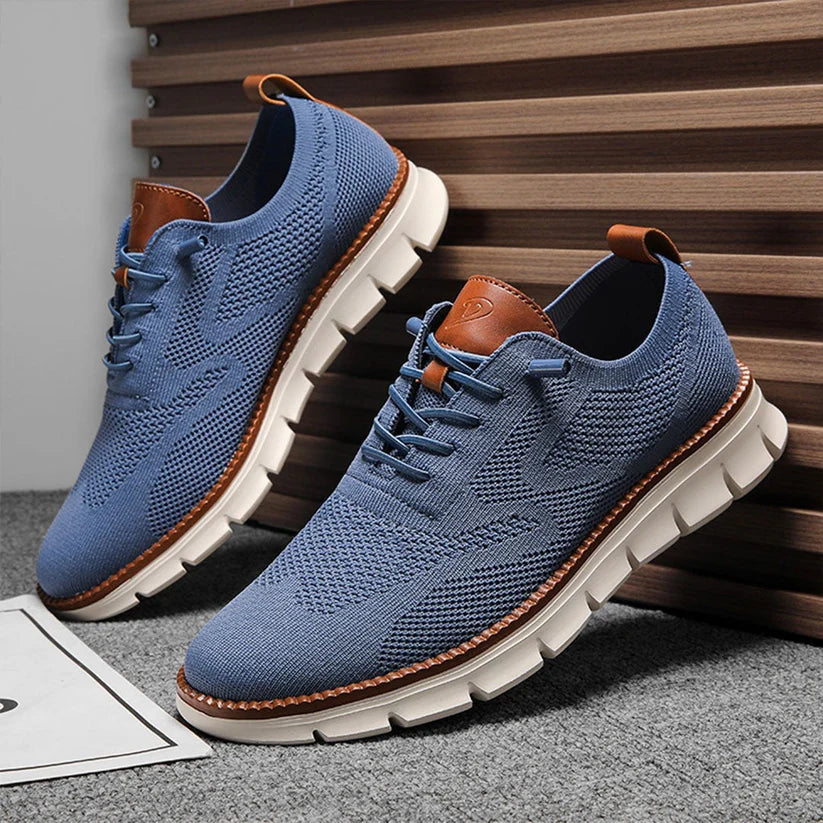 Bequeme Herrenschuhe aus Mesh - Richard