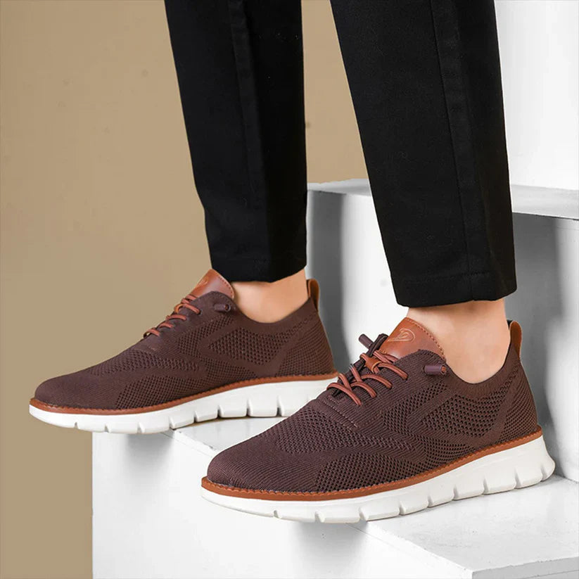 Bequeme Herrenschuhe aus Mesh - Richard