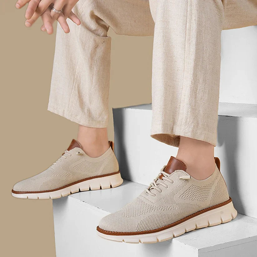 Bequeme Herrenschuhe aus Mesh - Richard