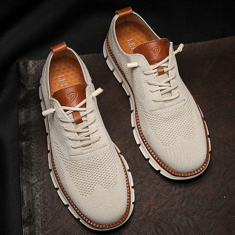 Bequeme Herrenschuhe aus Mesh - Richard