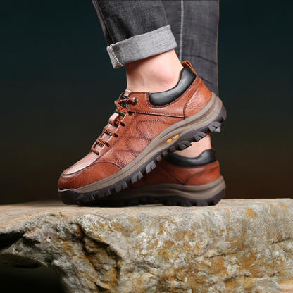 Orthopädischen Ledersneakers für Herren - Orto Pro