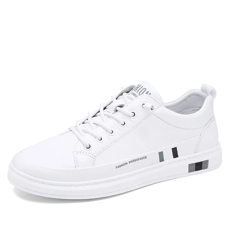 Herren Casual Leder Turnschuhe - Napoli