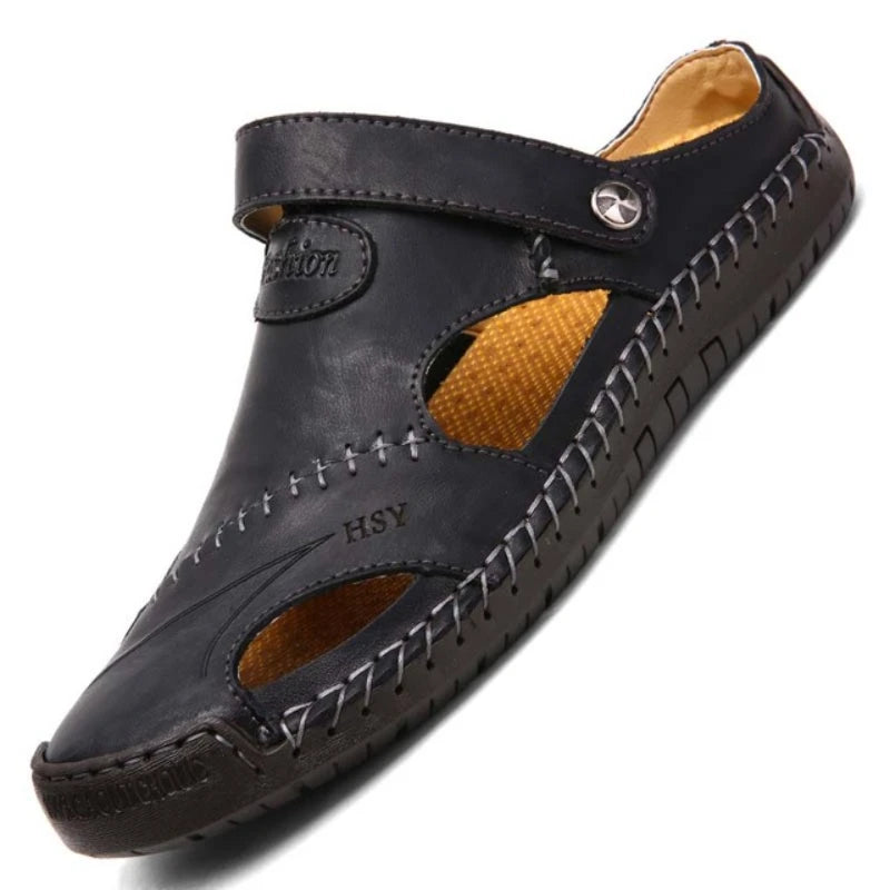 Orthopädische Ledersandale – SanPlus