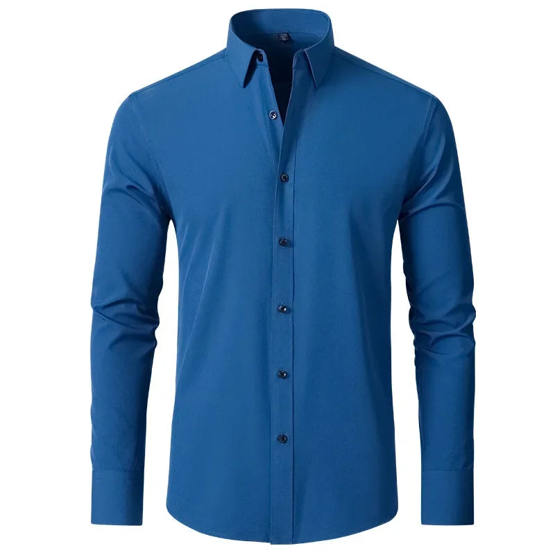 Spezialhemd Slim Anti-Knitter - Slim Fit