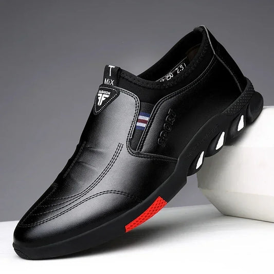 Bequeme Lederturnschuhe für Männer - Madrid