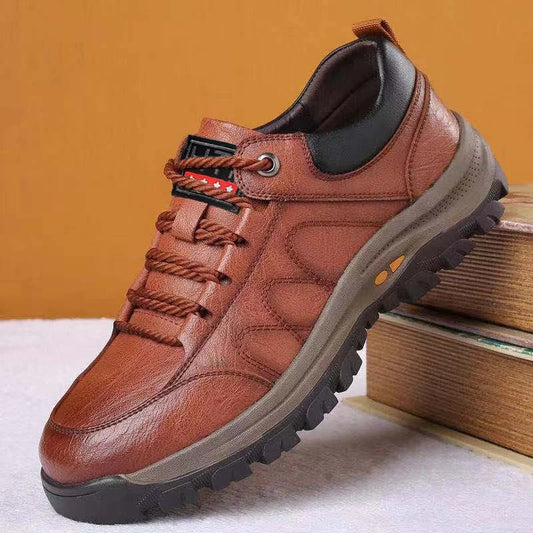 Orthopädischen Ledersneakers für Herren - Orto Pro
