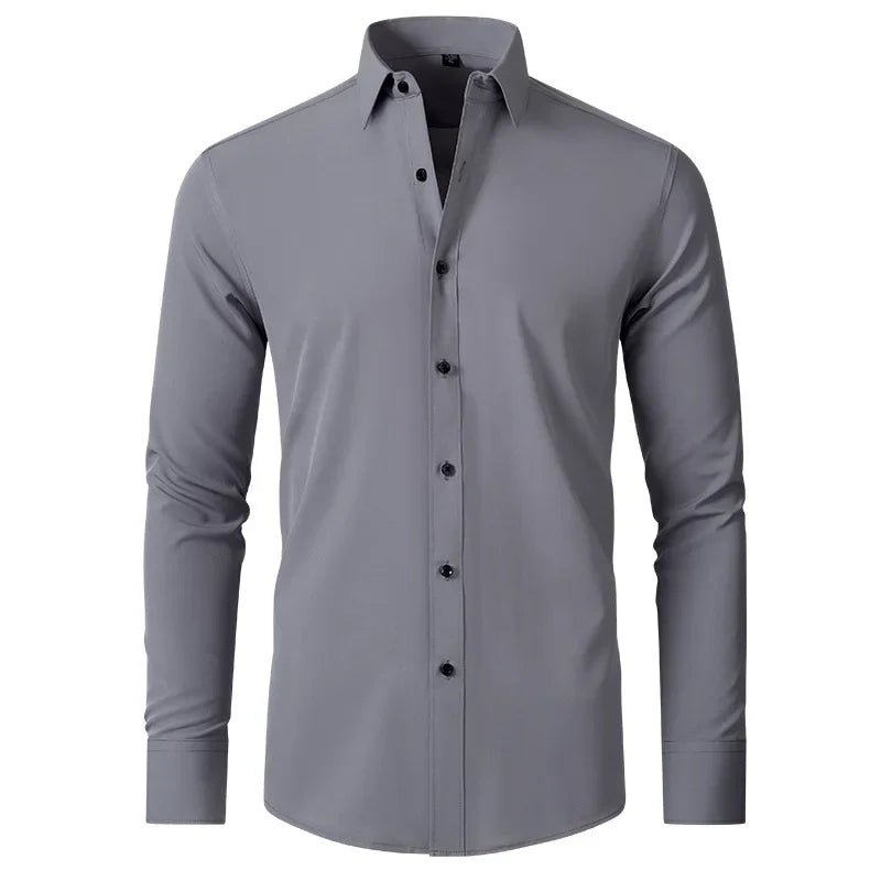 Spezialhemd Slim Anti-Knitter - Slim Fit
