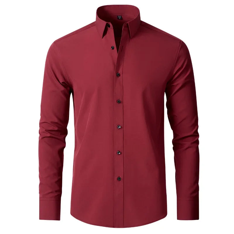 Spezialhemd Slim Anti-Knitter - Slim Fit