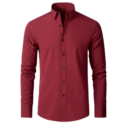 Spezialhemd Slim Anti-Knitter - Slim Fit